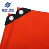Bâche Orange à usage moyen, grande couverture de bâches d'extérieur en poly, imperméable et polyvalente