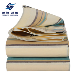 Bâche 100% imperméable en plastique forte de PE pour la couverture de camion