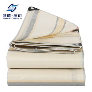 250 GSM 100% nouvelle bâche HDPE haute résistance imperméable PE bâche