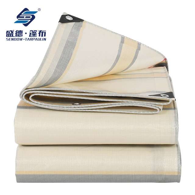 250 GSM 100% nouvelle bâche HDPE haute résistance imperméable PE bâche