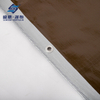 Housse de protection polyvalente, bâche en poly marron argenté, Durable, résistante à l'eau, résistante aux intempéries