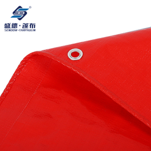 Feuille de bâche en PE de tissu tissé HDPE, bâche en toile imperméable, feuille en plastique polyéthylène pour la couverture
