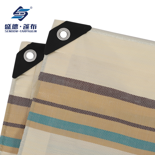 Bâche 100% imperméable en plastique forte de PE pour la couverture de camion