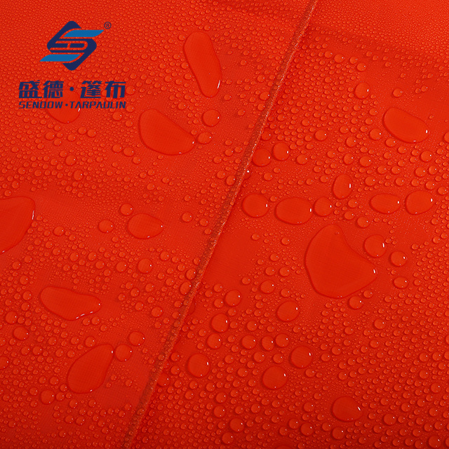 Bâche Orange à usage moyen, grande couverture de bâches d'extérieur en poly, imperméable et polyvalente