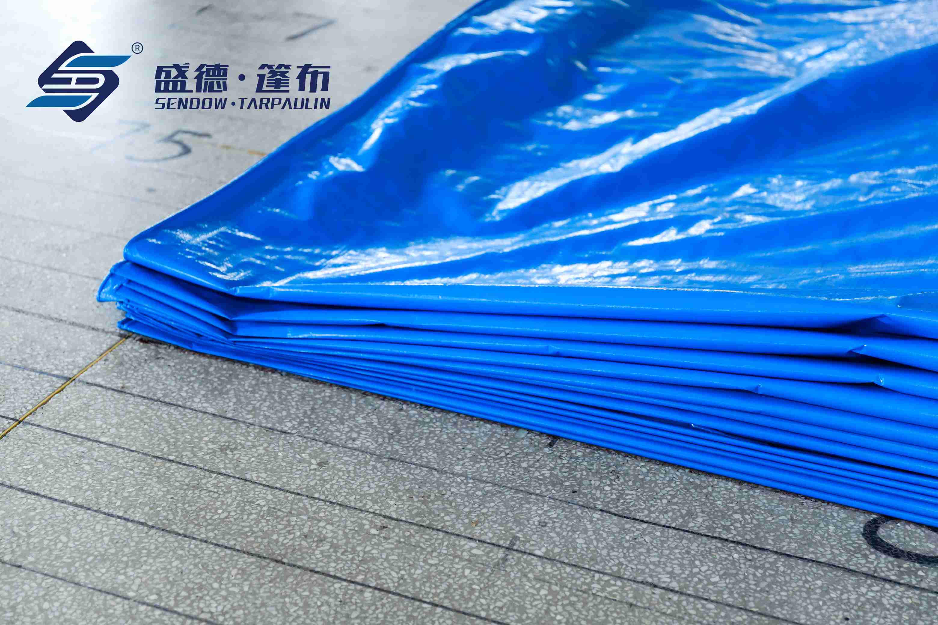 Poly Tarp bleu très lourd