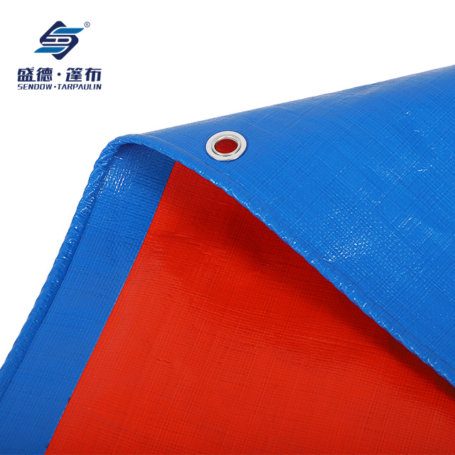 Feuille de bâche PE de vente chaude, couverture en plastique de bâche en Poly épaisse et imperméable polyvalente