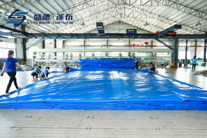 Poly Tarp bleu très lourd