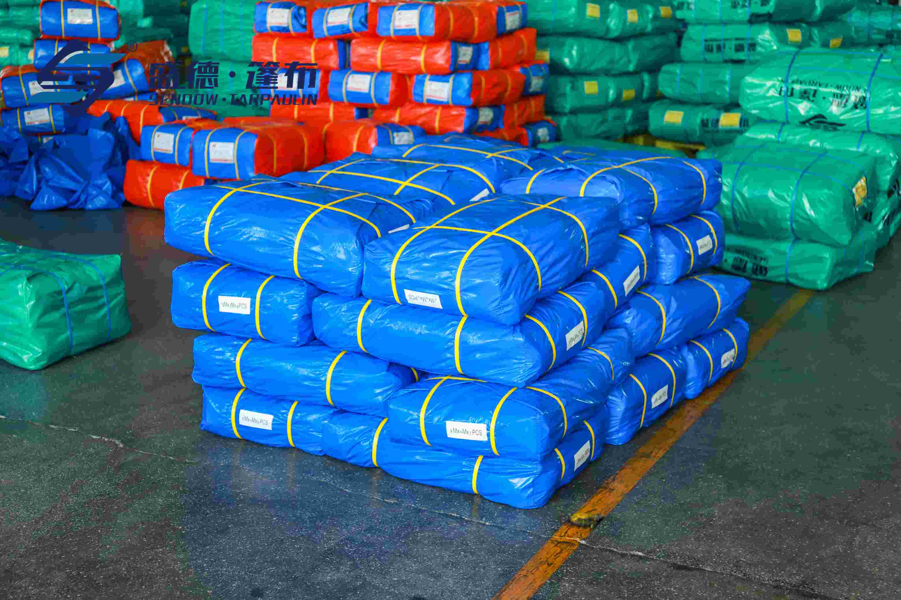 Poly Tarp bleu très lourd