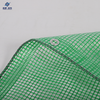 Green Pe Grid étanche à feuilles épais de tarpauline PE