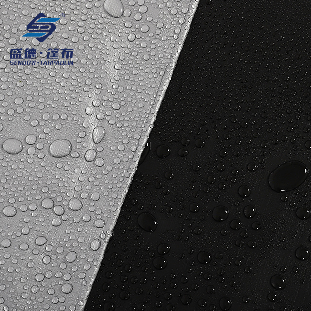 Bâche robuste 10x12 pieds argent/noir, couverture de bâche en Poly épaisse et imperméable polyvalente 10mil
