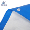 Bâche résistante de PE de bonne qualité 50gsm-300gsm bleu/blanc pour la couverture