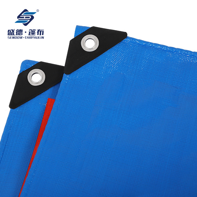 Feuille de bâche PE de vente chaude, couverture en plastique de bâche en Poly épaisse et imperméable polyvalente