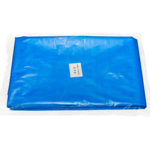 Bâche blanche bleue 4*5 M, résistante aux déchirures, Anti-UV, prête à l'emploi, meilleure vente pour la couverture