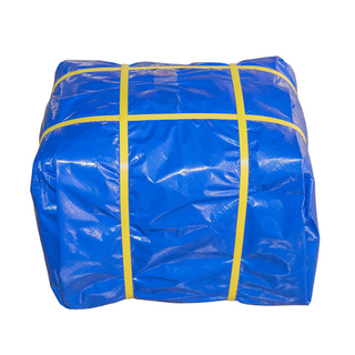 Bâche Pe double bleue de haute qualité pour parasol