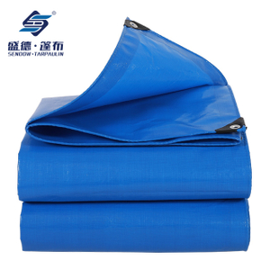 Bâche imperméable de tissu de bâche de feuille en gros d'usine de bâche de PE
